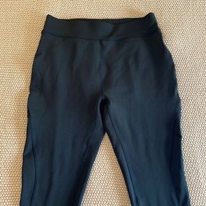 Black POP Fit Full Length Leggings with Pockets. Size XL